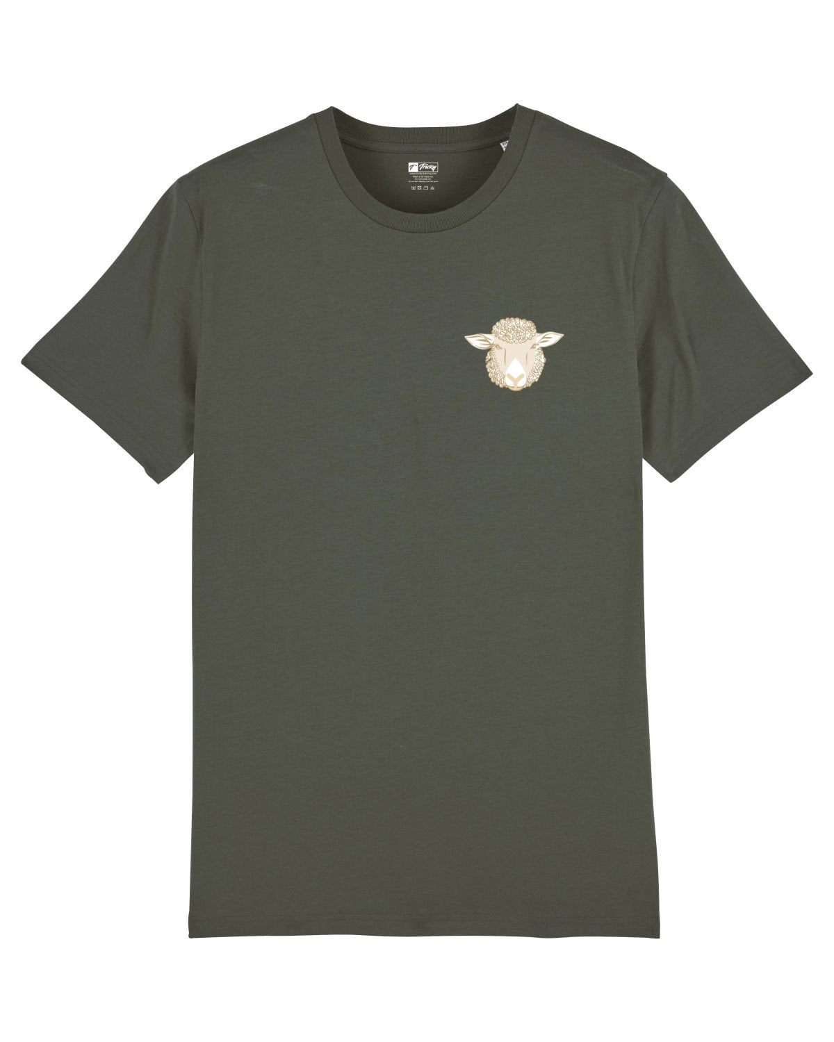 SHEEP CHEST T SHIRT KHAKI