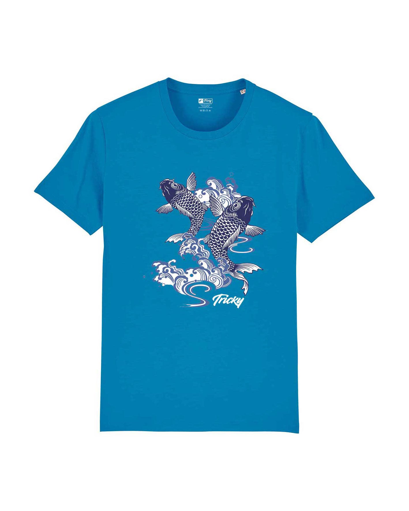 KOI T SHIRT AZURE BLUE