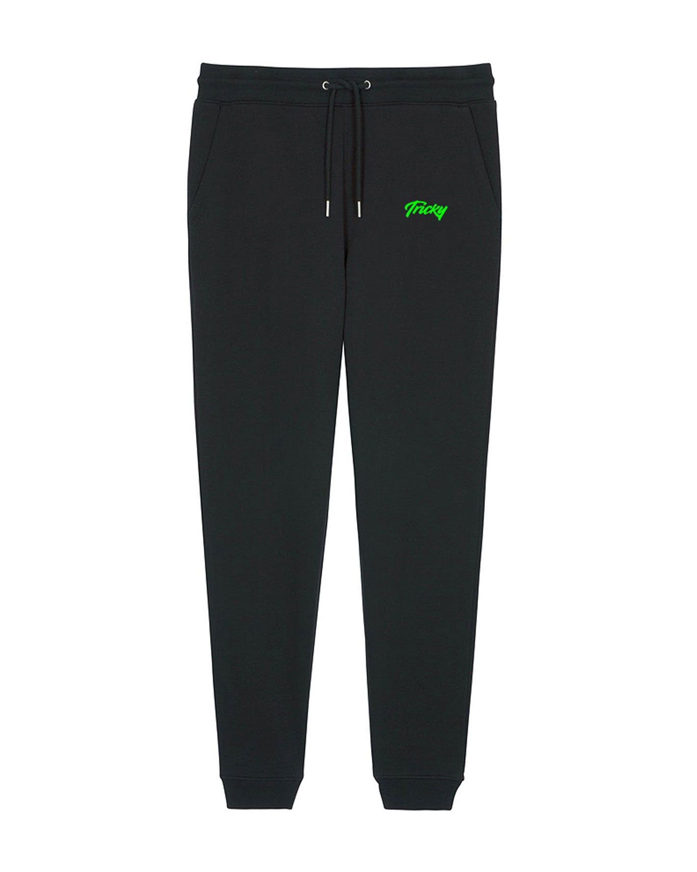 SMALL LOGO JOGGER BLACK NEON GREEN