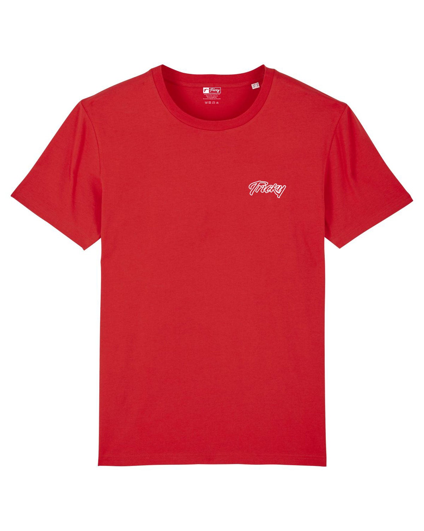 OUTLINE CHEST LOGO T SHIRT RED