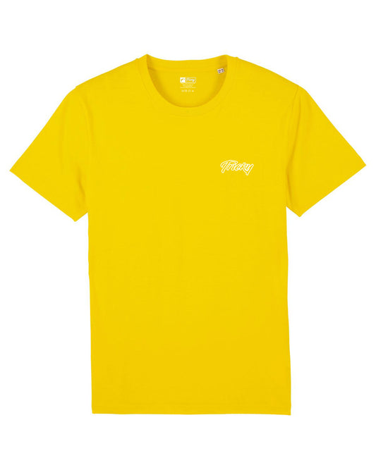 OUTLINE CHEST LOGO T SHIRT YELLOW