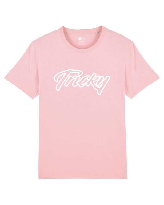 OUTLINE LARGE LOGO T SHIRT PINK