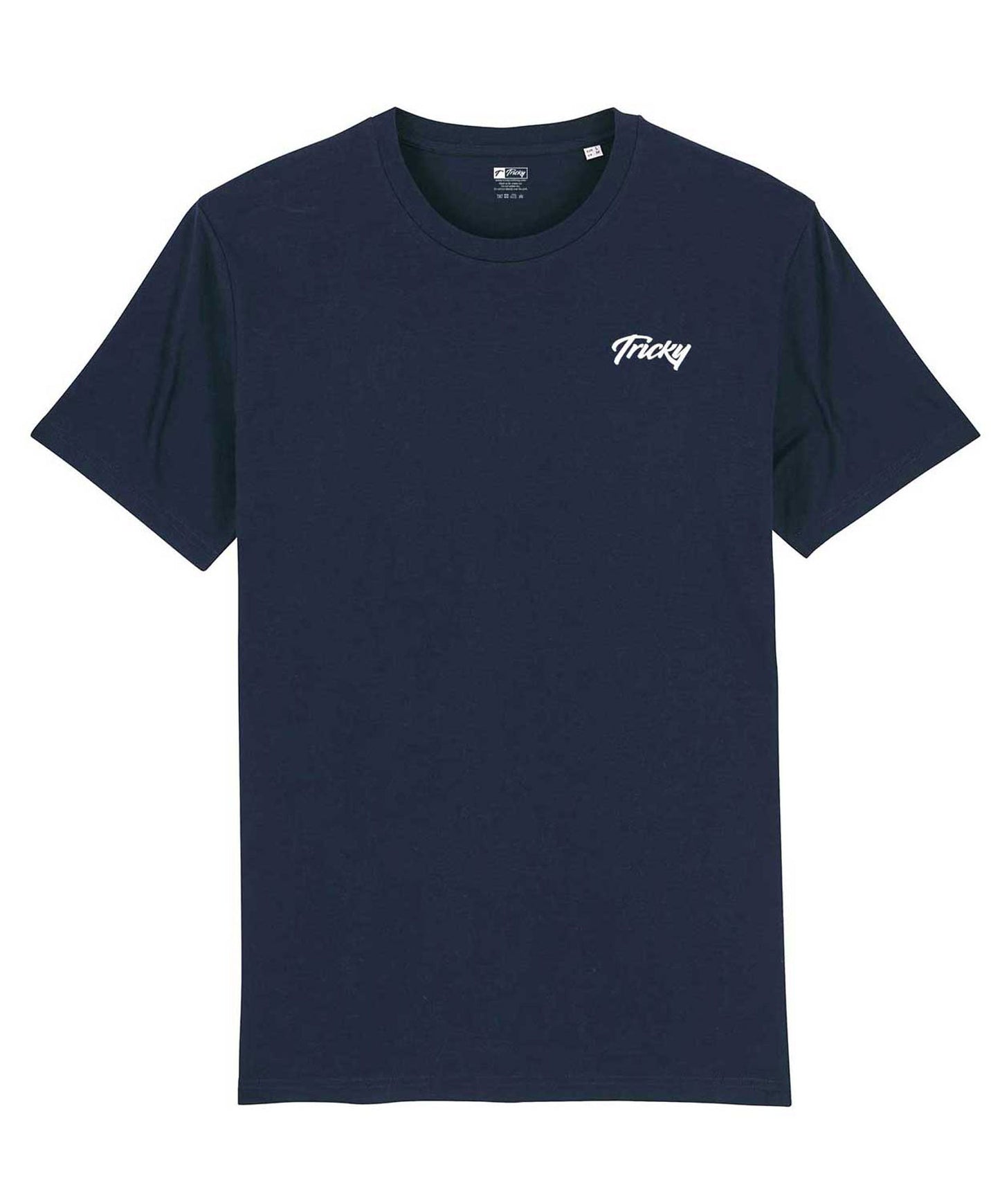 ORIGINAL CHEST LOGO T SHIRT NAVY WHITE