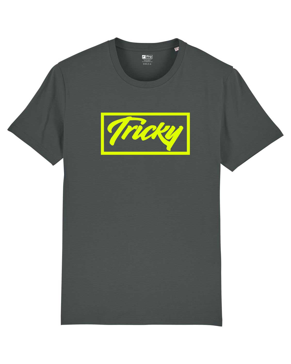 NEON 95 T SHIRT ANTHRACITE YELLOW