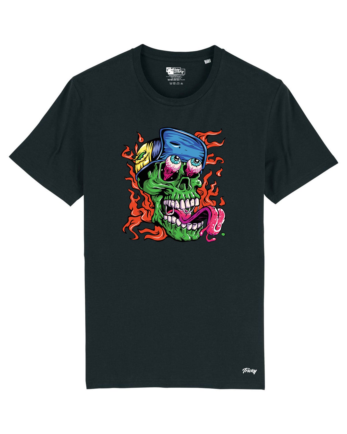 ZOMBIE T SHIRT BLACK